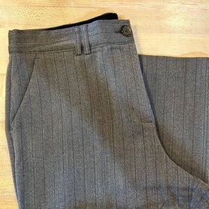 Brown pinstripe, Laura Scott size 16 trousers